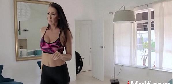  Squats are so much easier on a COCK- Reagan Foxx